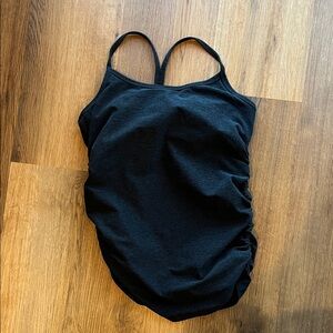 Beyond the Bump Black Maternity Tank Top